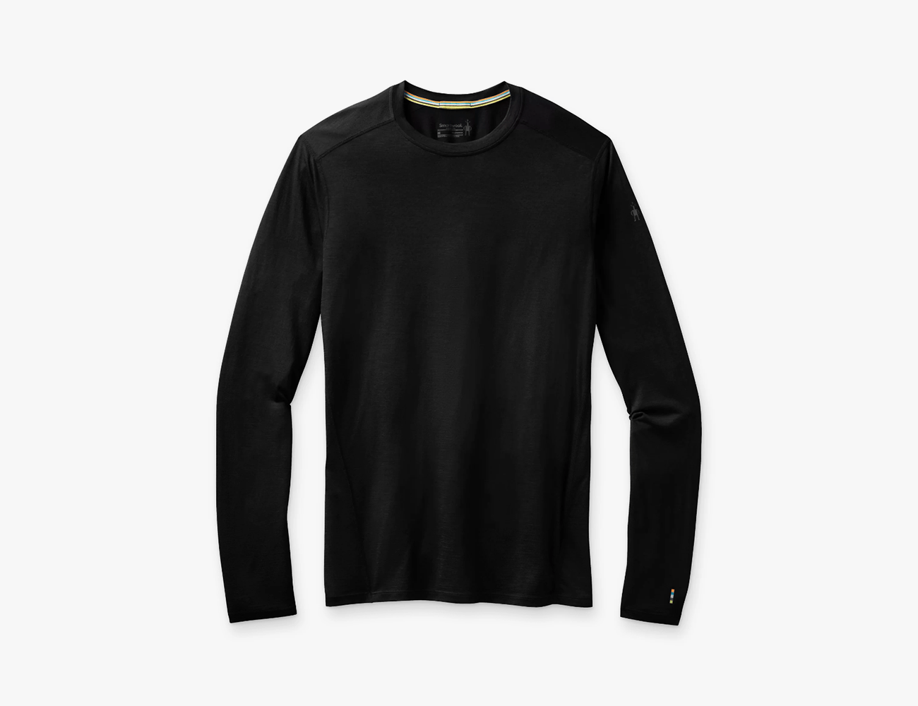Smartwool Merino 150 Long-Sleeve Baselayer in black on a white background