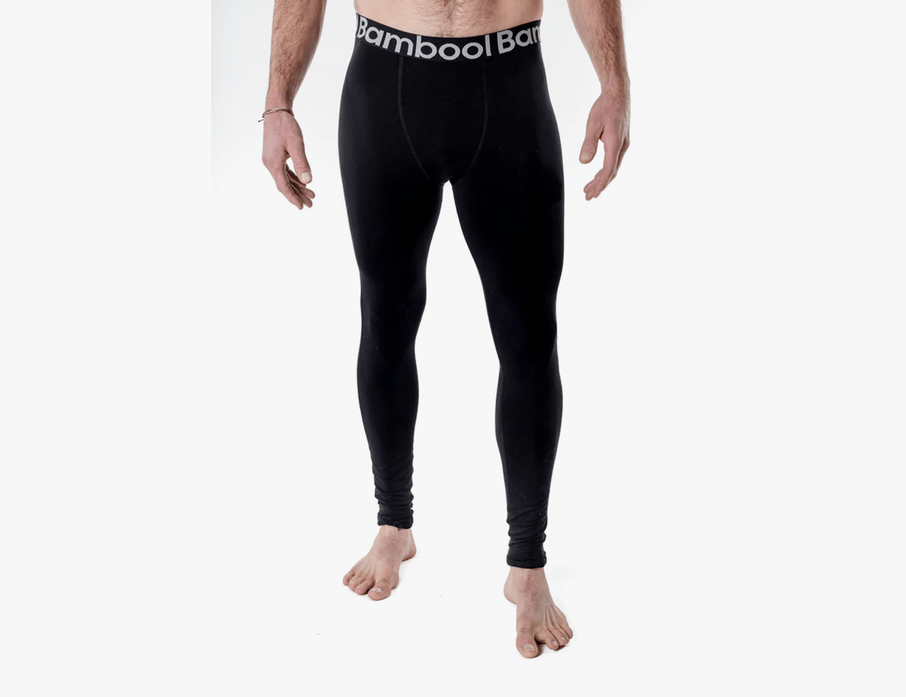 Bambool Legging in blue on a white background