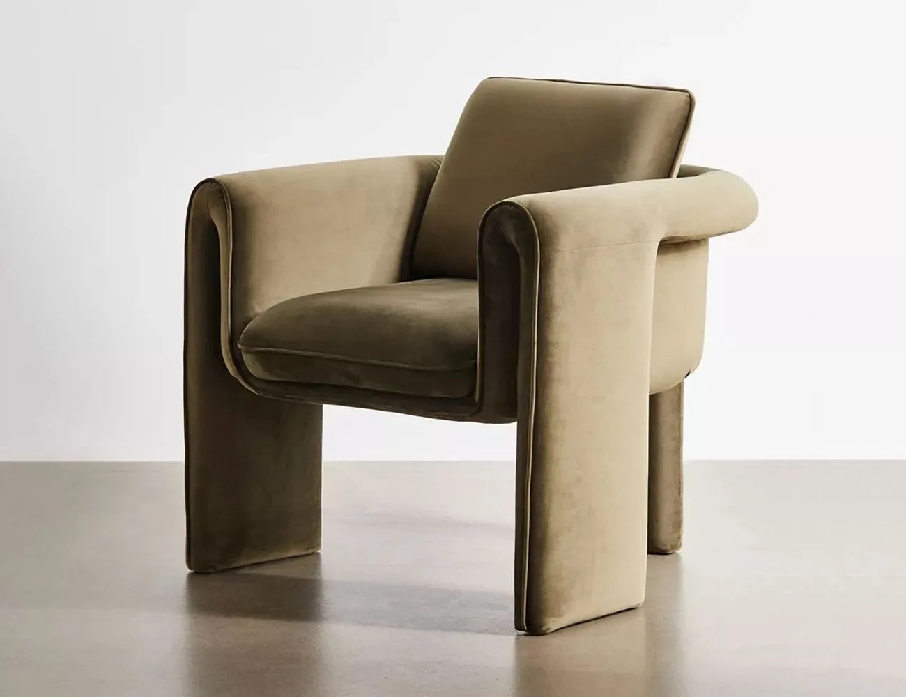 Urban Outfitters Floria Velvet Chair