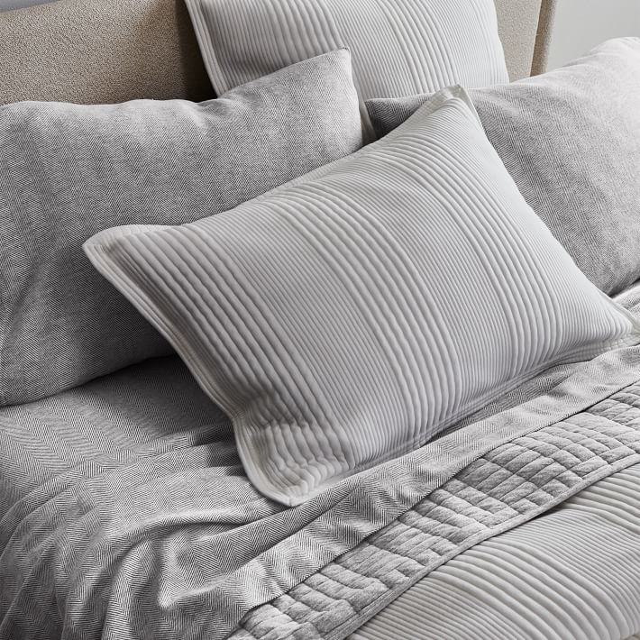 Organic Flannel Herringbone Sheet Set