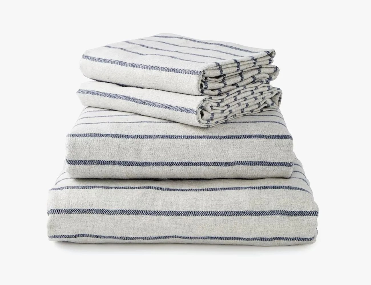 Upstate Eco Heather Flannel Sheet Set