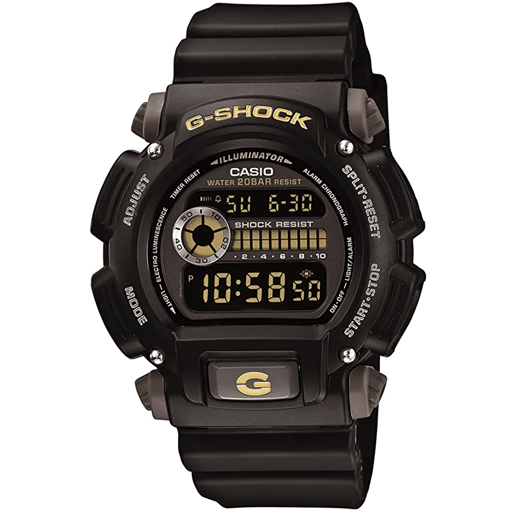 Casio Men's 'G-Shock' Quartz Resin Sport Watch , Black