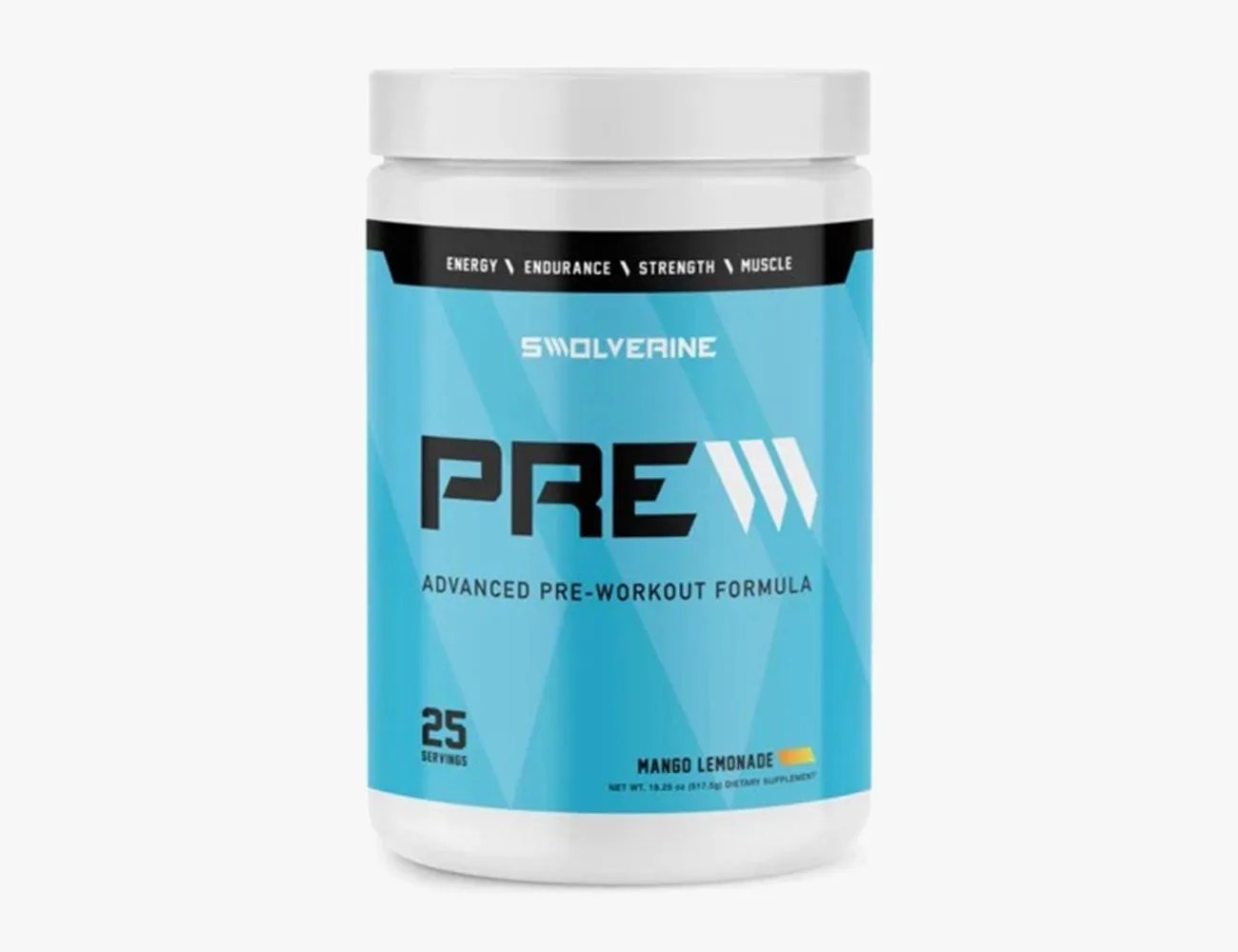jars of pre workout