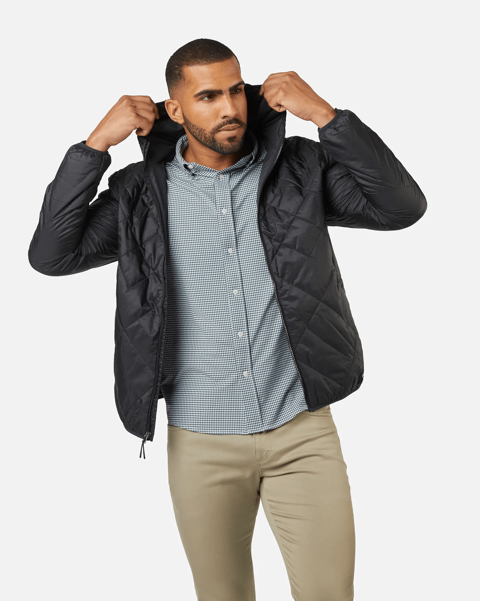 Tundra Quilted Hooded Jacket