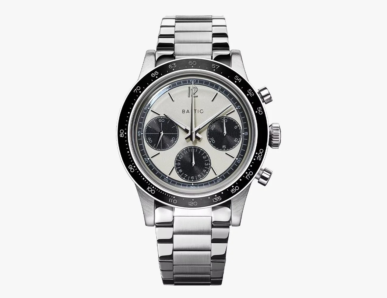 baltic tricompax chronograph watch
