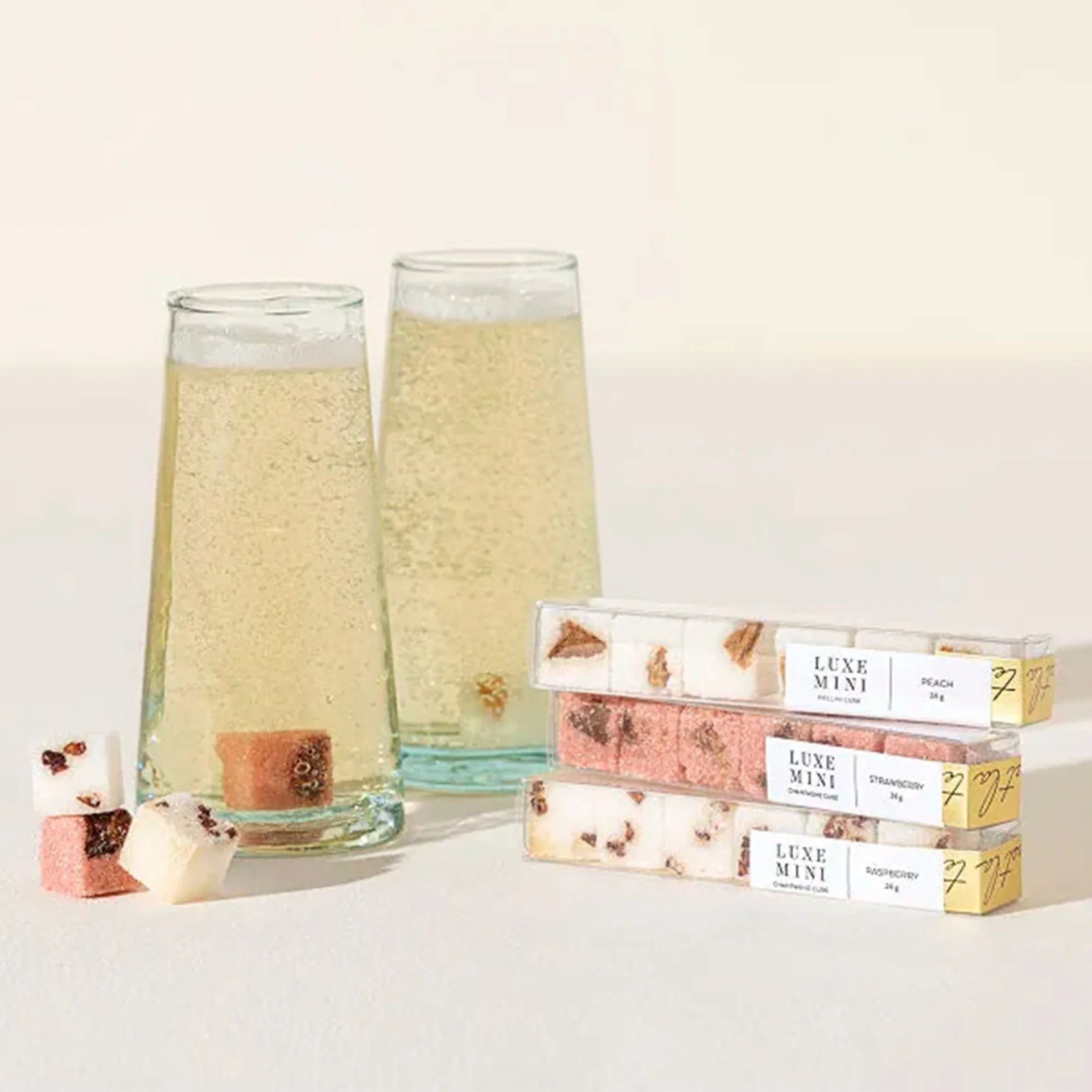 Minute Mimosa Sugar Cube Trio
