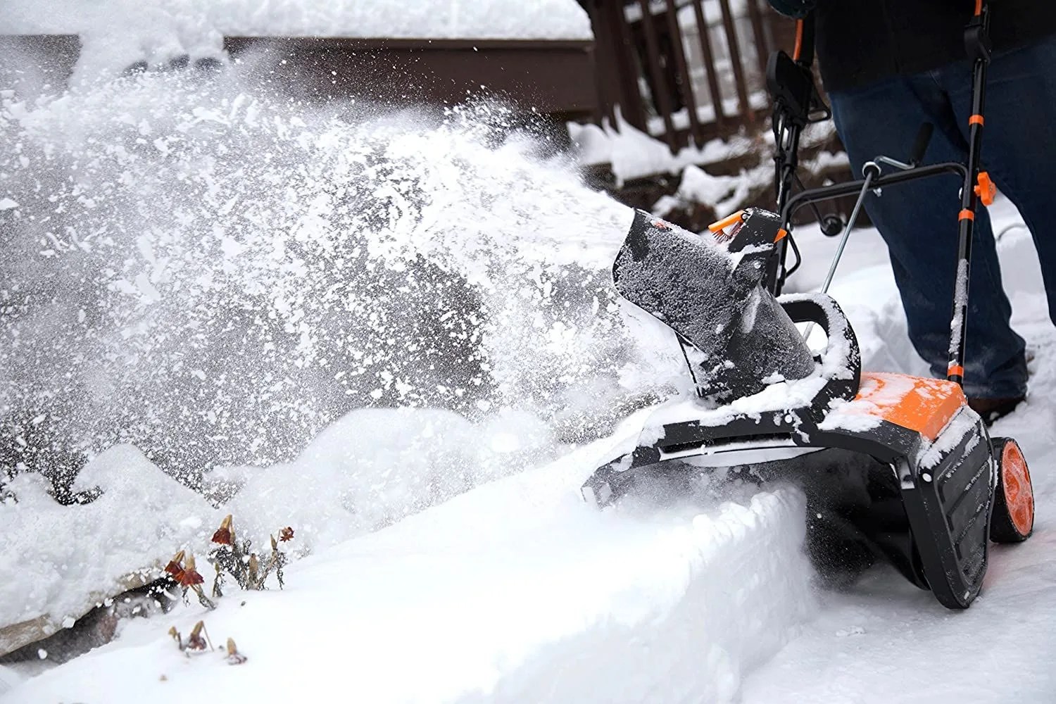 wen 5664 snow blaster amp 18 inch electric snow thrower