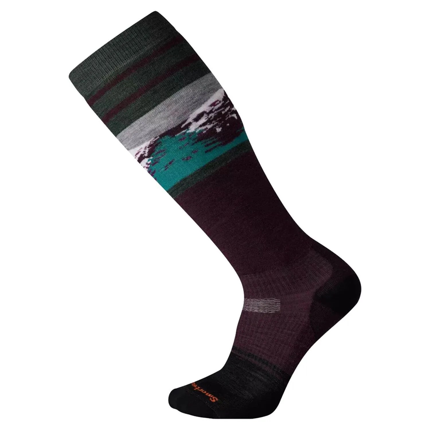 smartwool performance snow light elite pattern sock