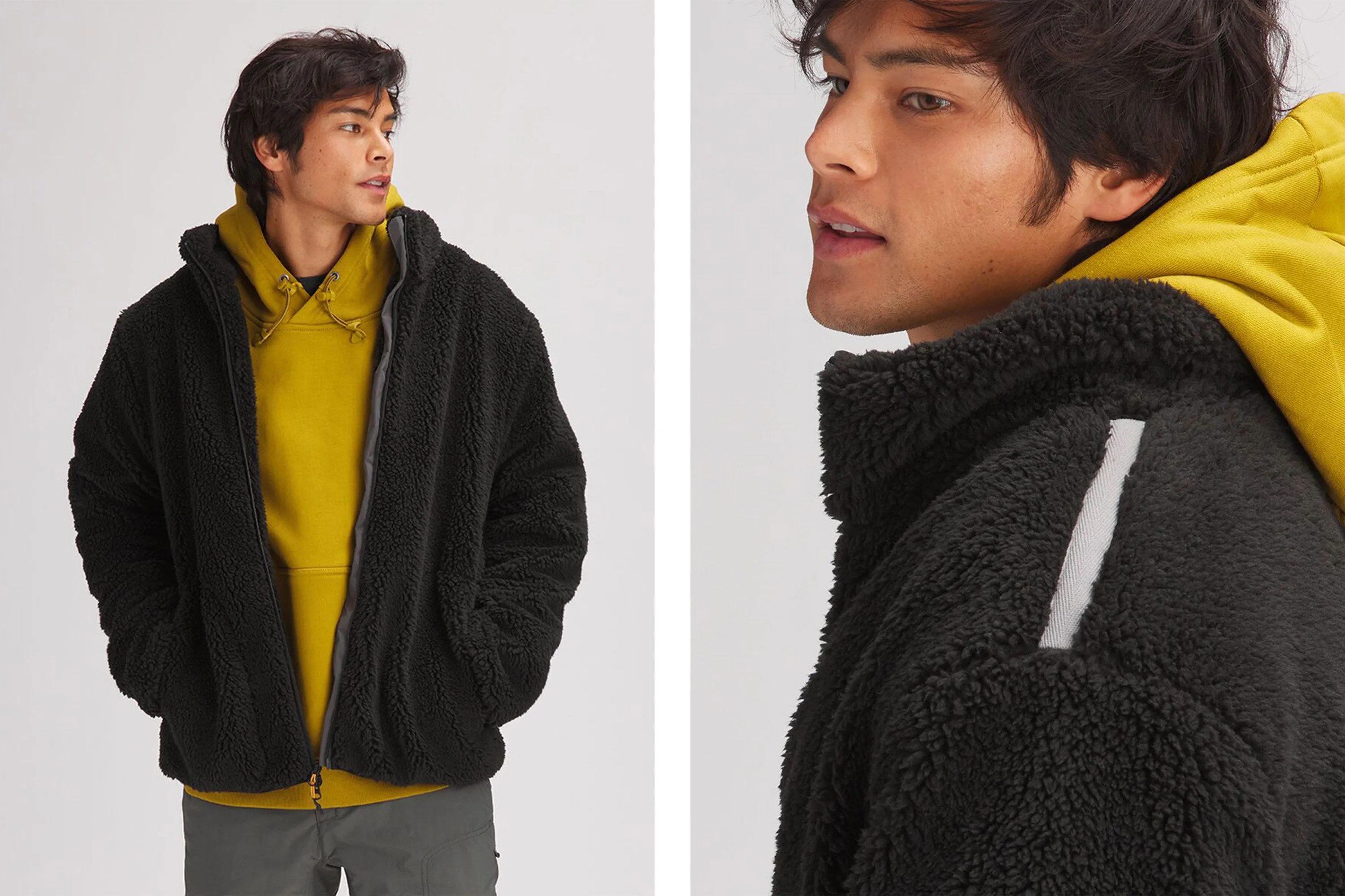 stoic mtn sherpa full zip jacket