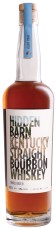 hidden barn straight bourbon small batch whiskey bottle shot