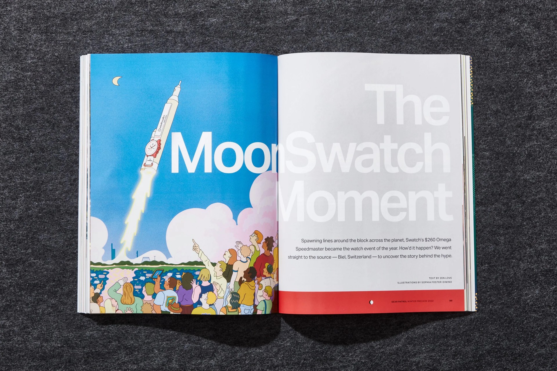 inside of gear patrol magazine issue 19