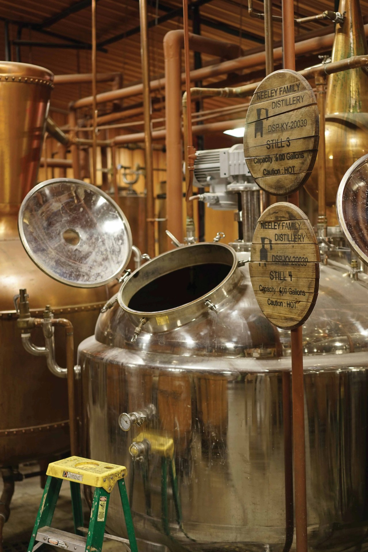 one of the neeley family distillerys stills