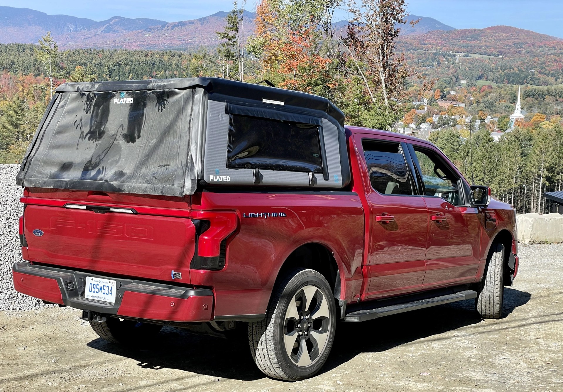 flated air topper