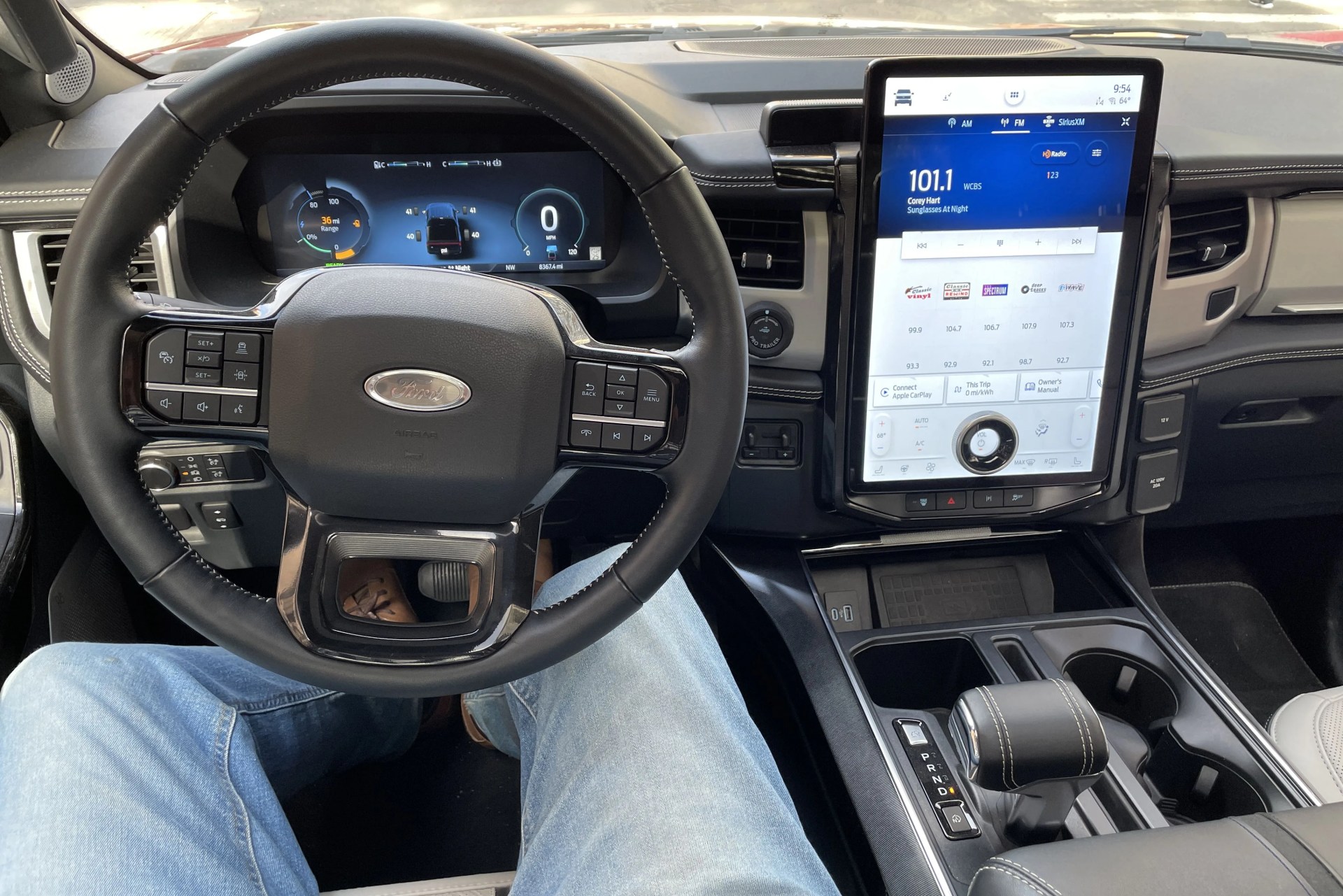 ford lightning inside