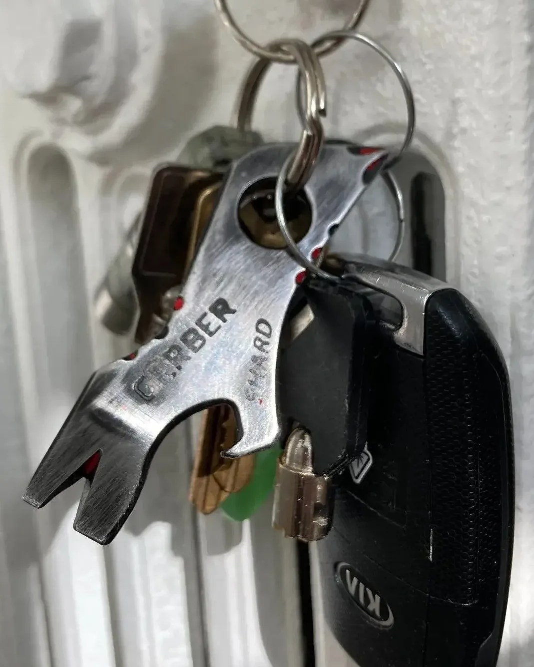 worn keychain multitool