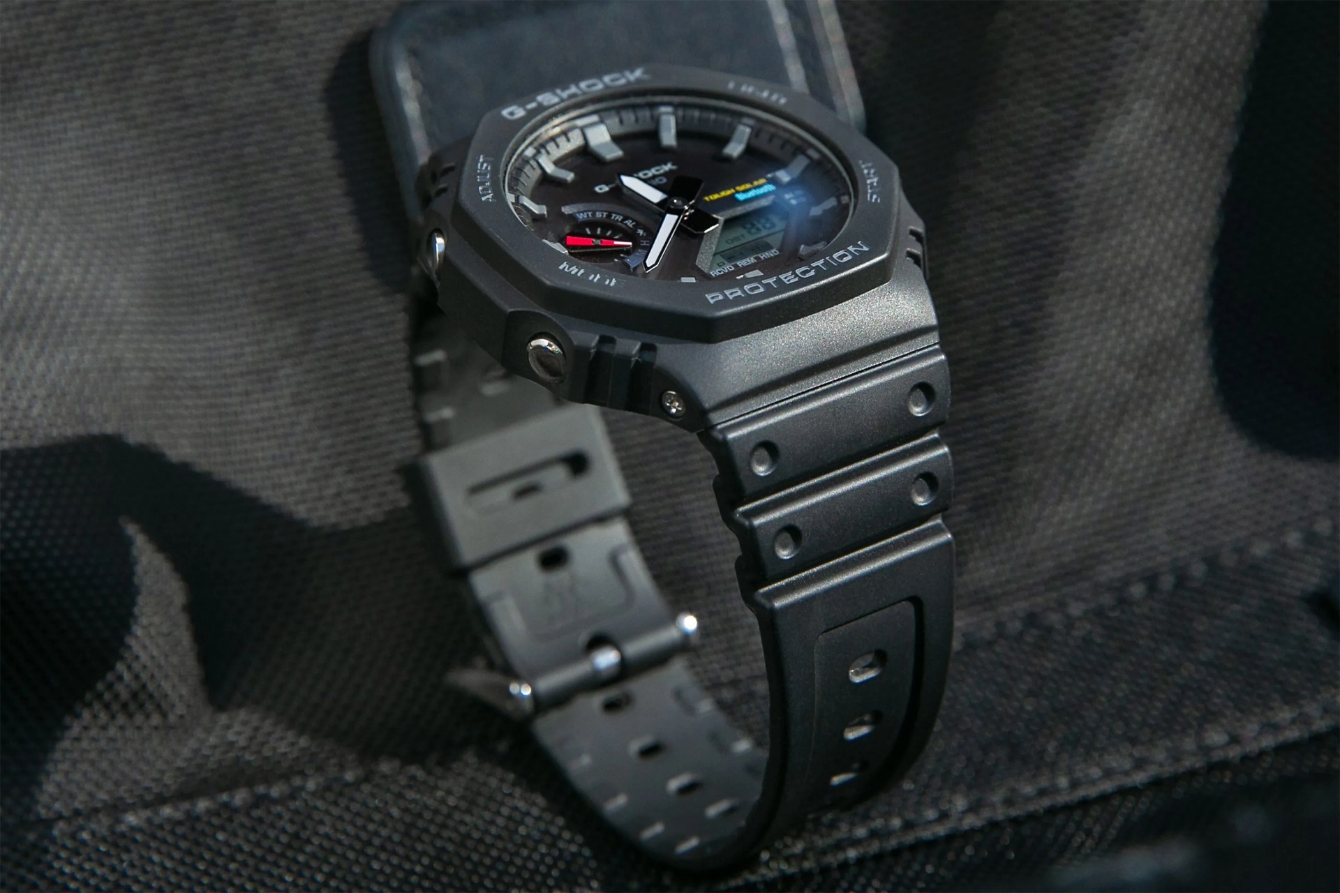 side of a gshock watch