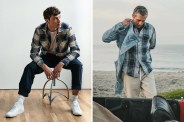 two men wearing flannel shirts