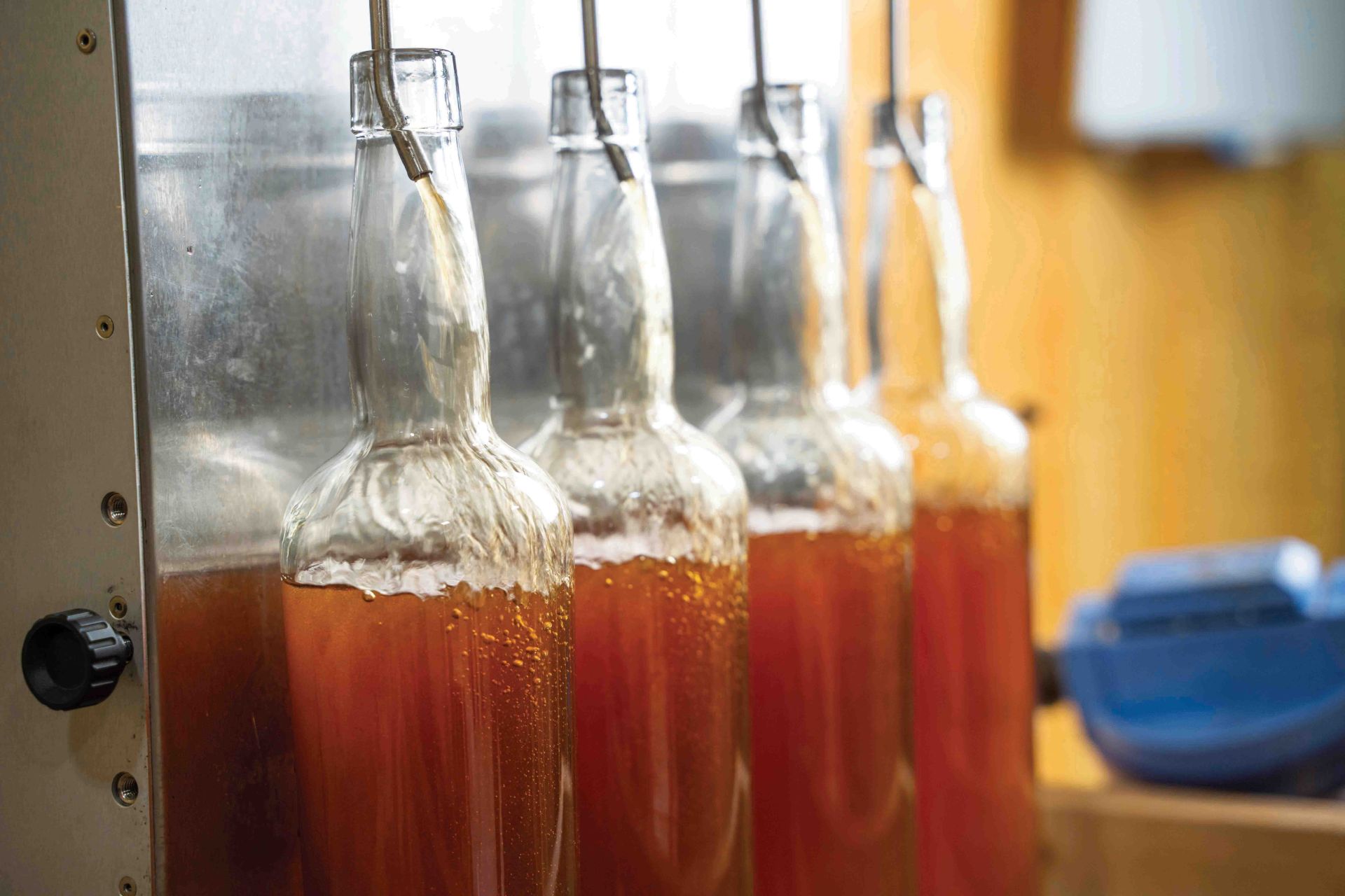 hidden barn whiskey getting bottled