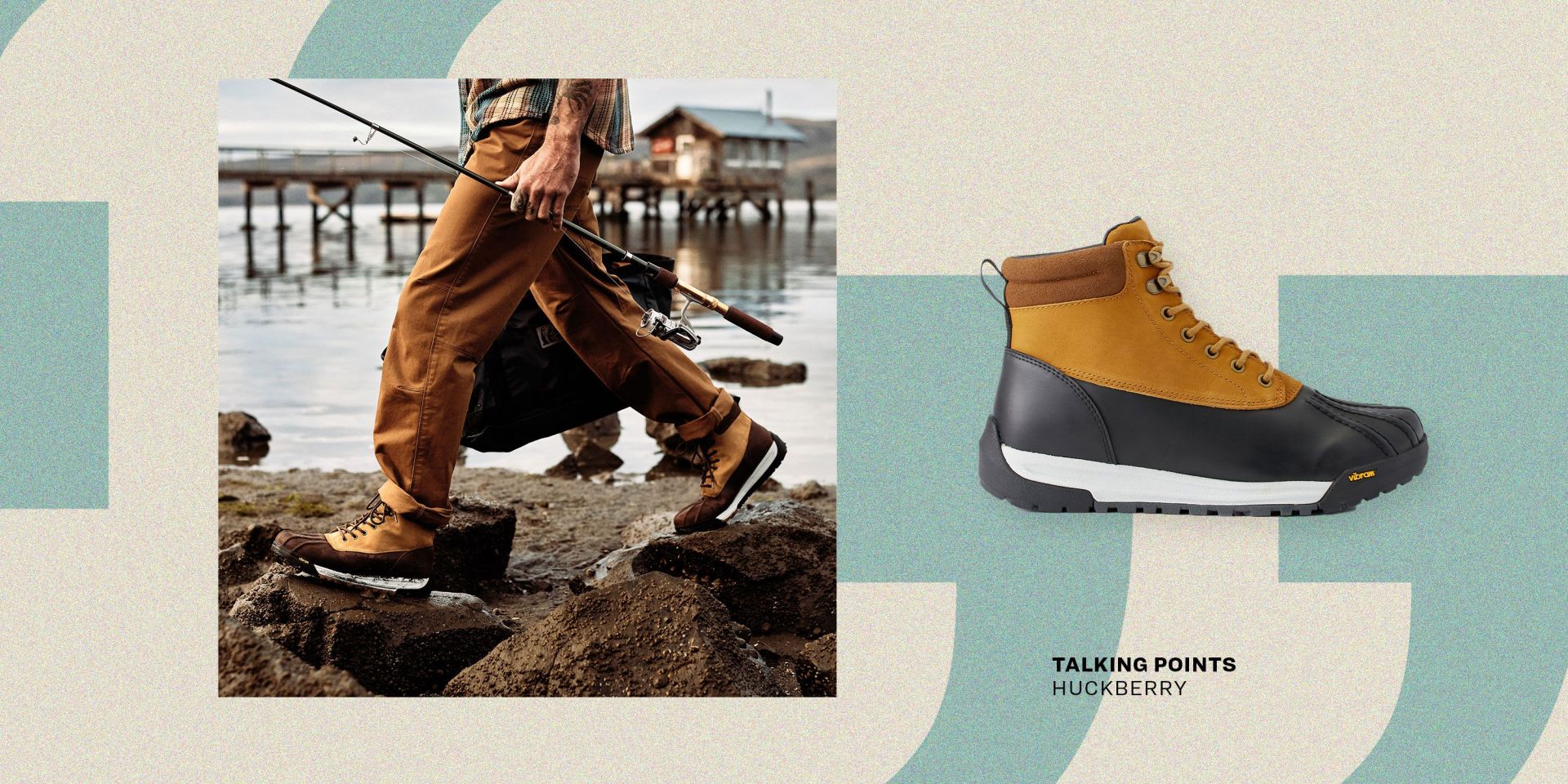 talking points huckberry all weather duckboot