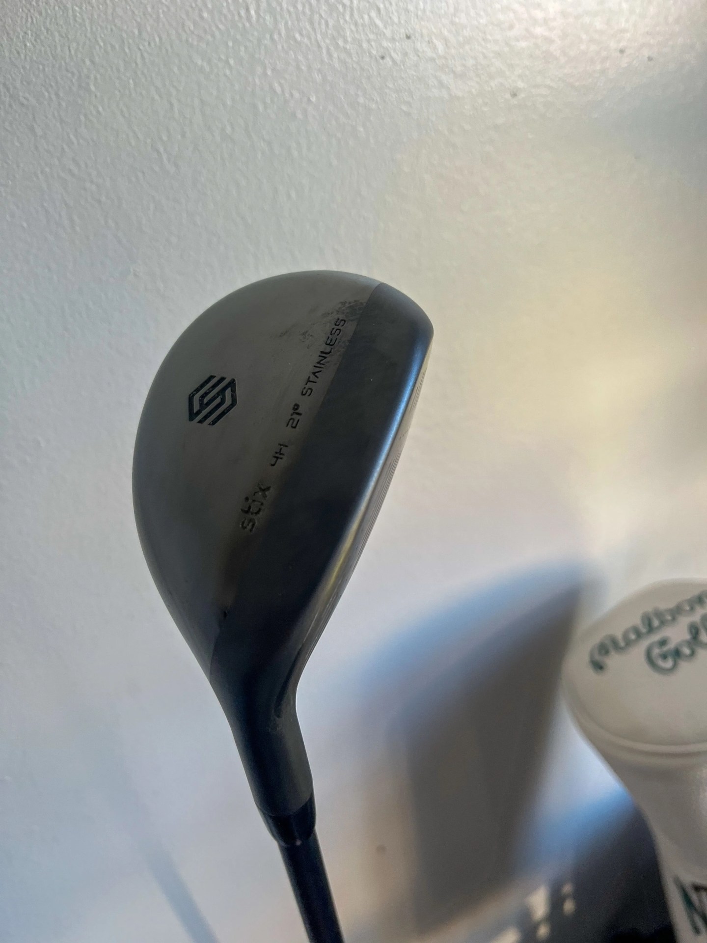 side of a golf club