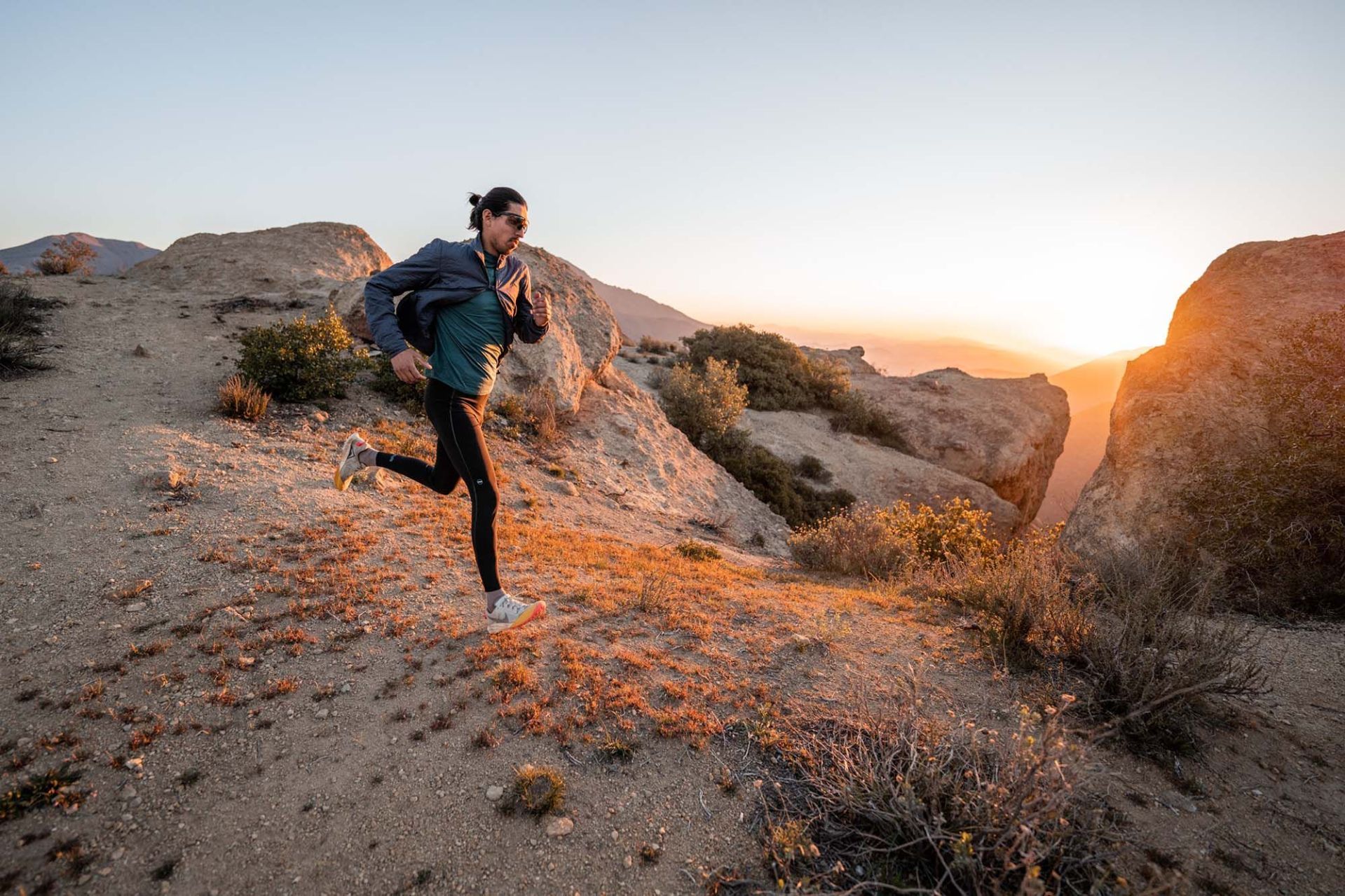 man running
