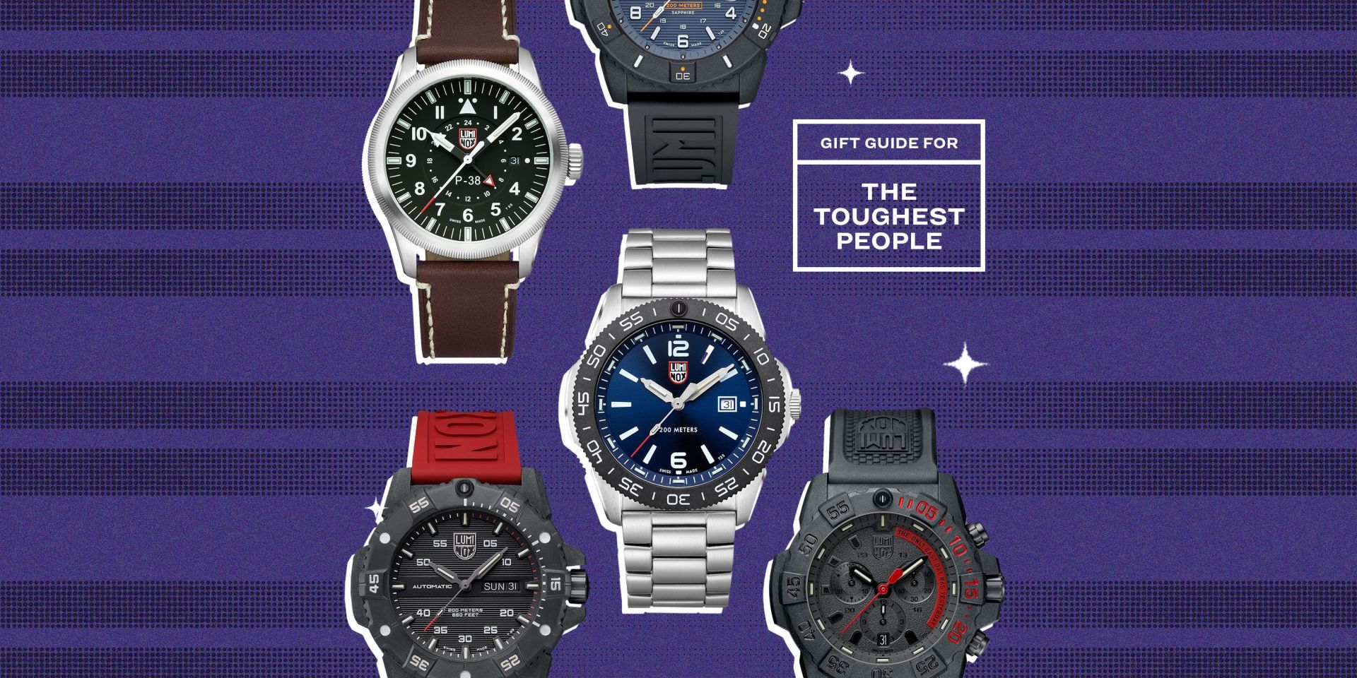 gift guide for the toughest people luminox watches