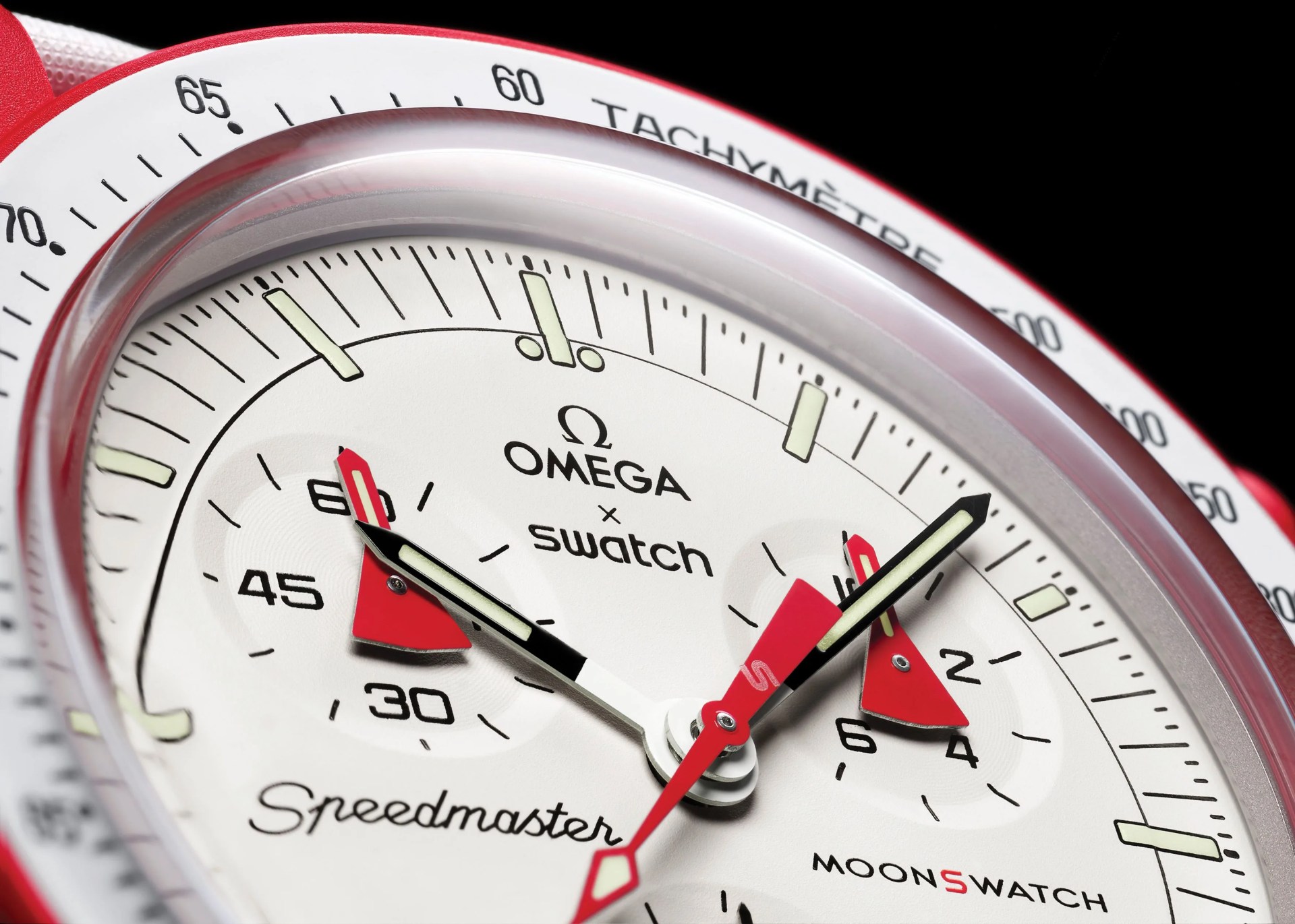 omega for swatch moonswatch mars watchface