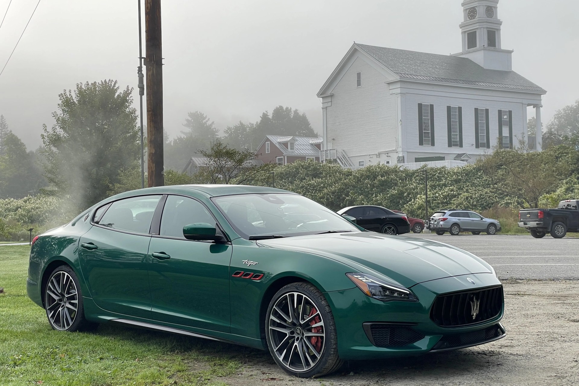 maserati quattroporte trofeo 2022 in green