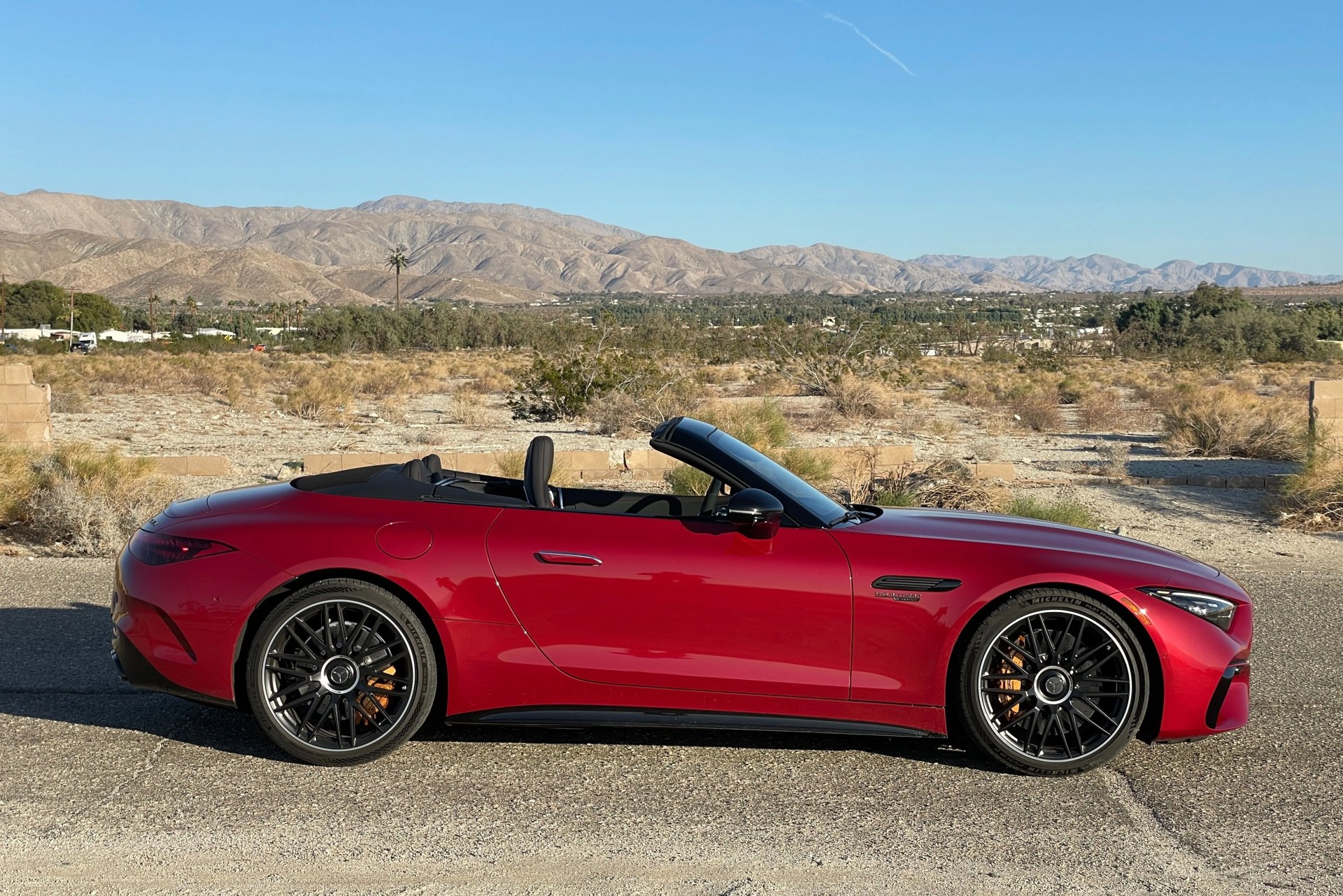 mercedes benz amg sl class 2022 sl63 red