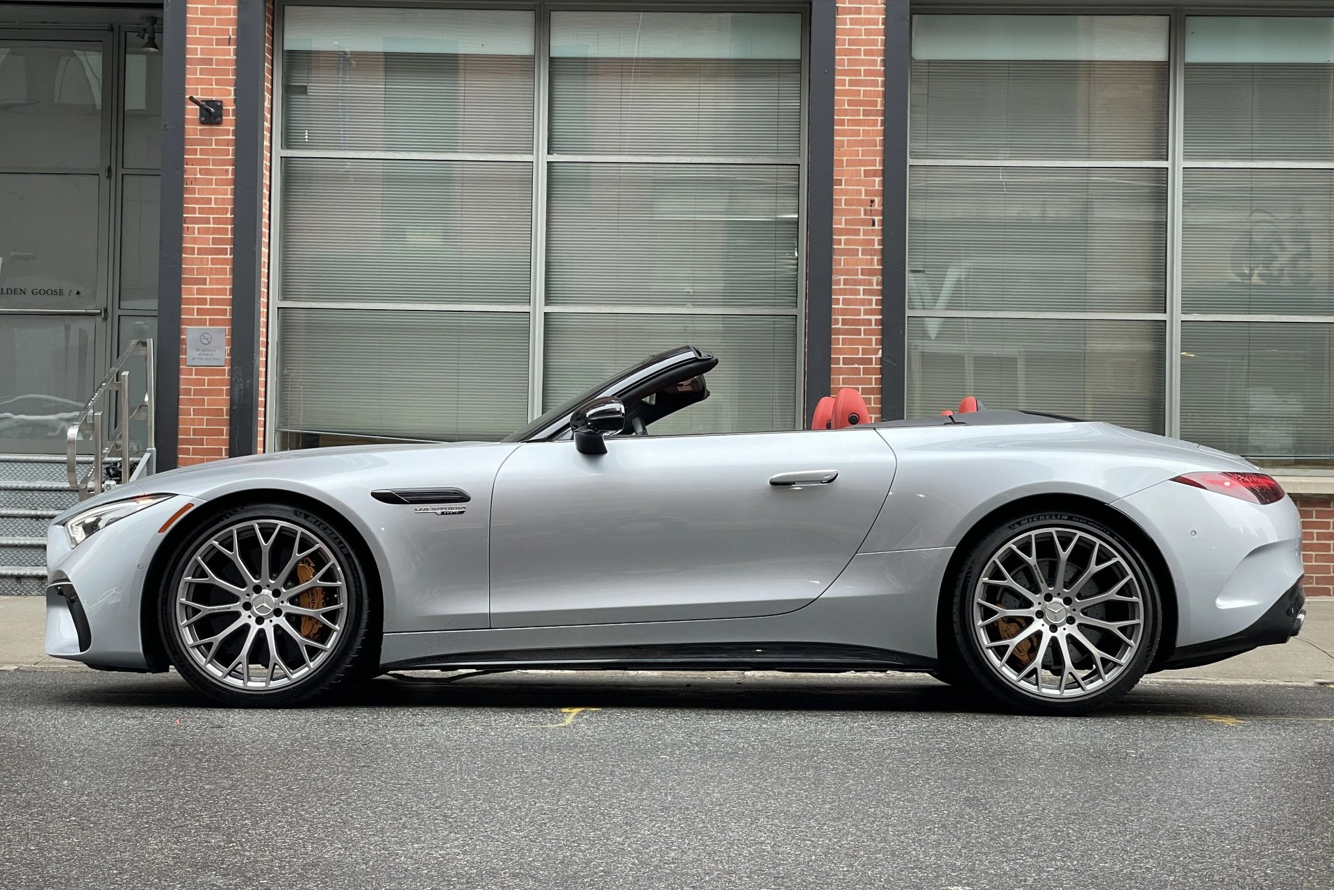 mercedes amg sl63 sl class 2023 in silver