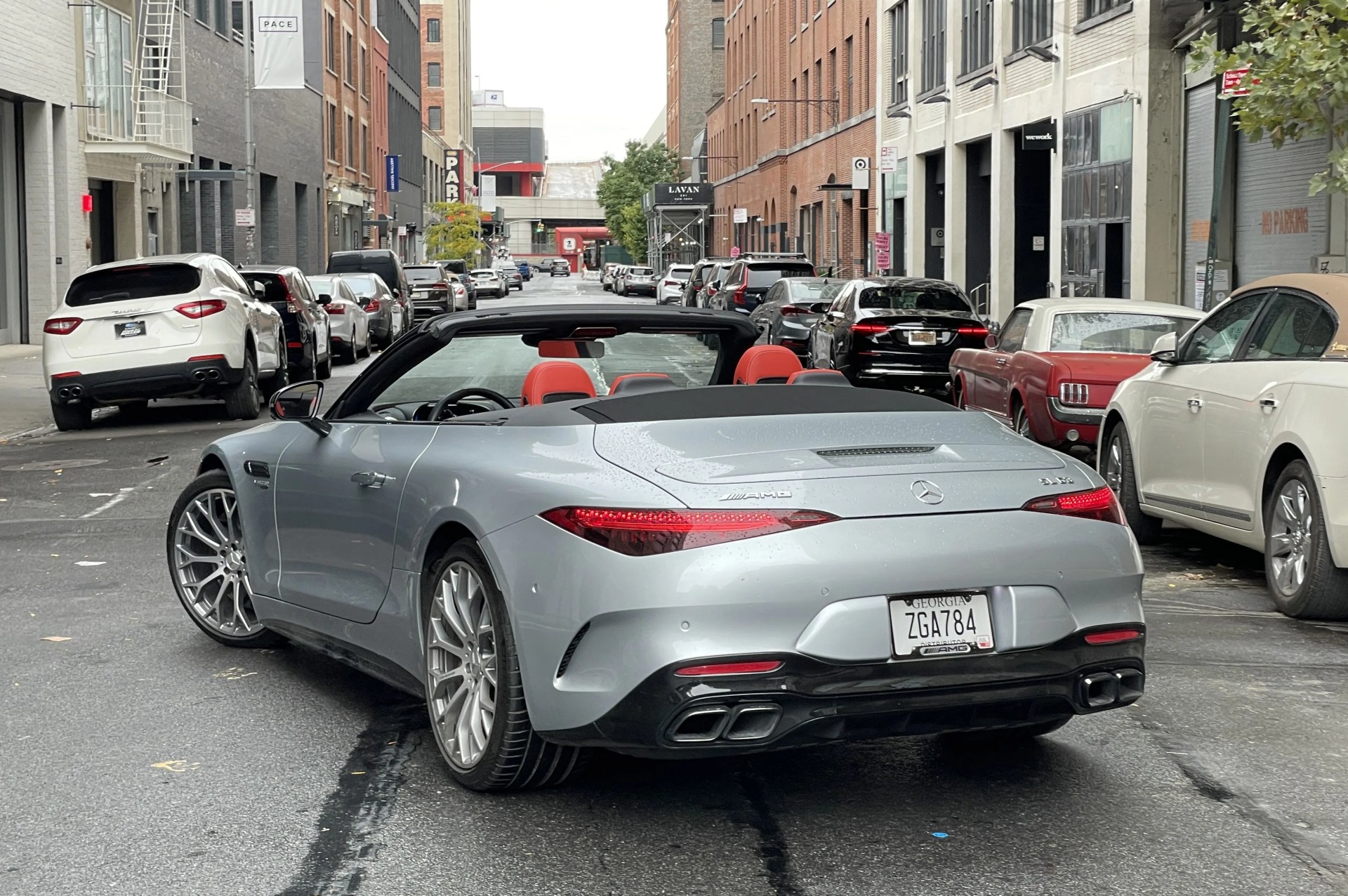 mercedes amg sl63 sl class 2023 in silver