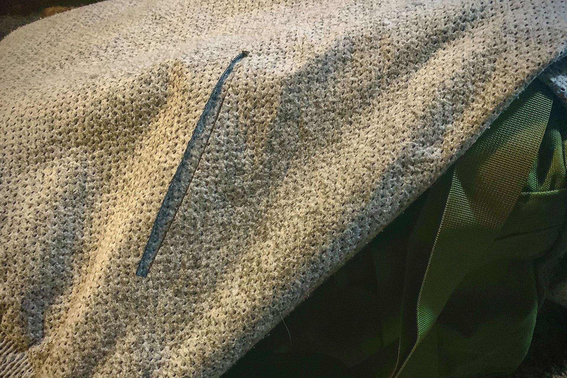 close up of a pocket on a nike hoodie