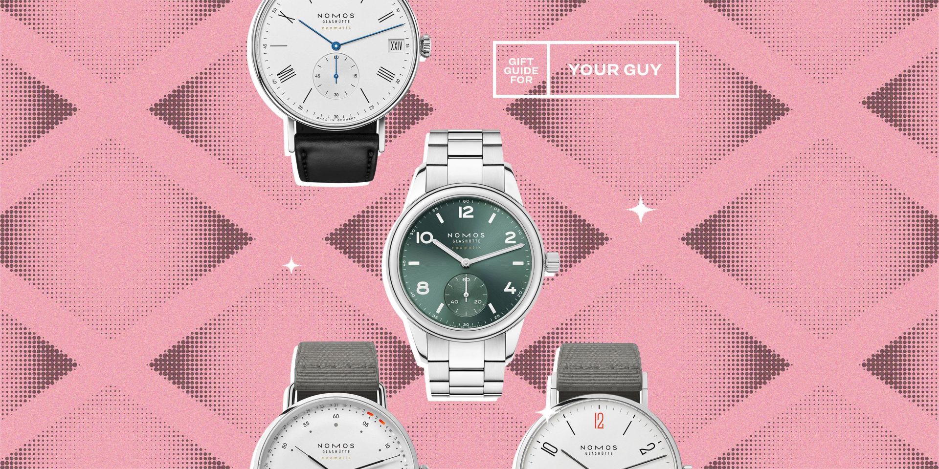 gift guide for your guy nomos watches