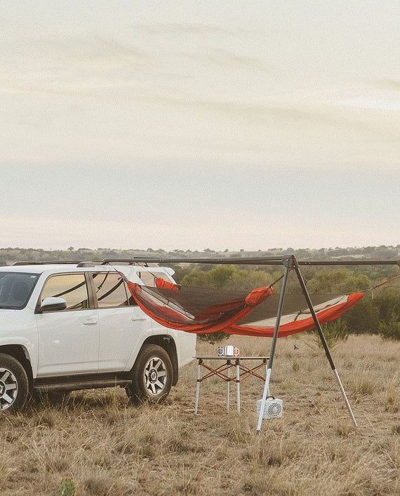 kammok outpost vehicle mounted hammock stand