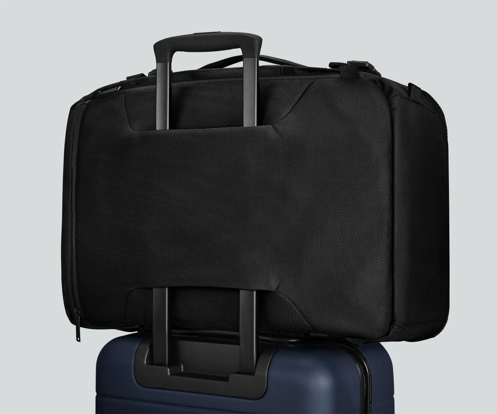 away duffel on luggage
