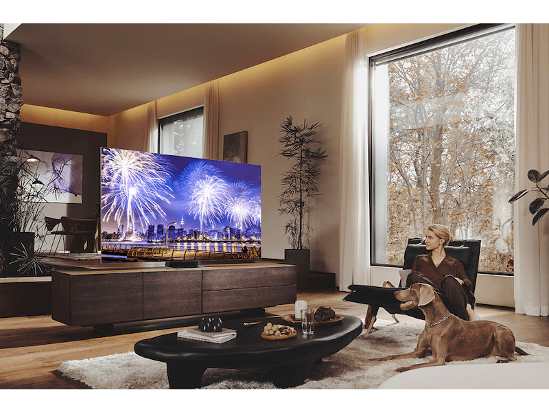 tv in living room