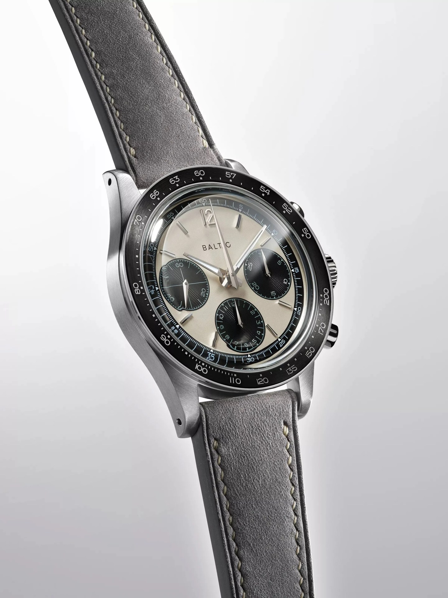 baltic’s tricompax panda watch