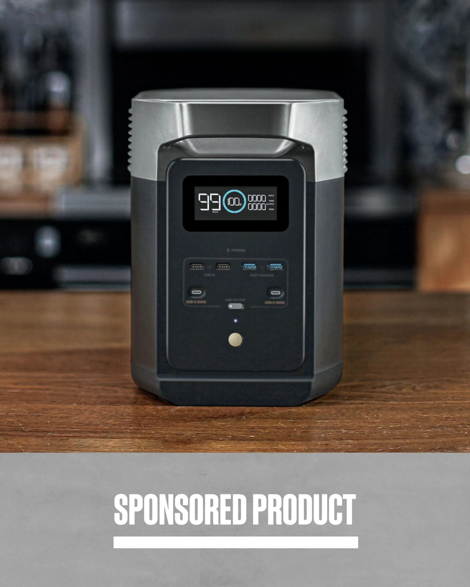 sponosred product ecoflow delta 2 battery