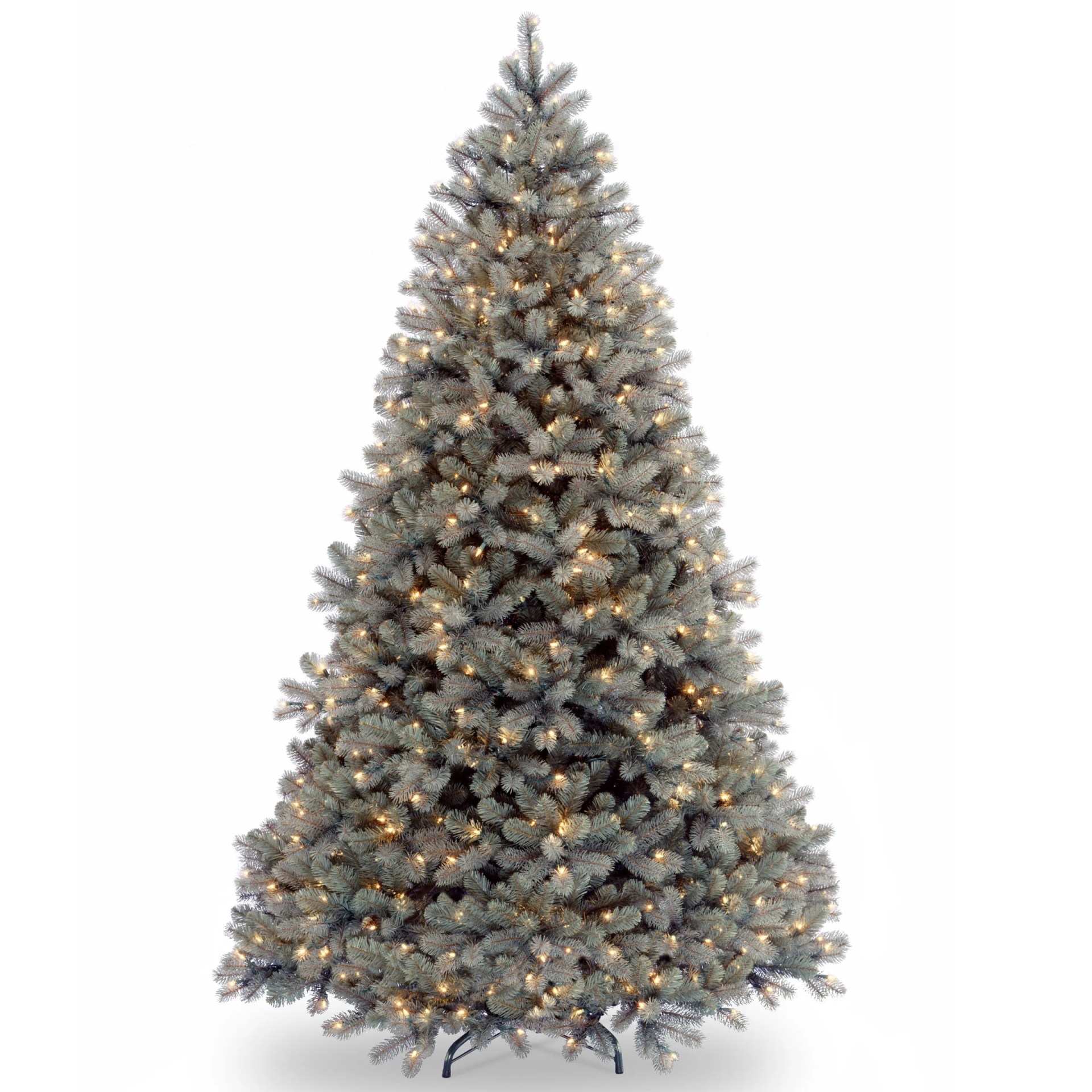 Omusa 6-Foot Lighted Faux Fir Christmas Tree