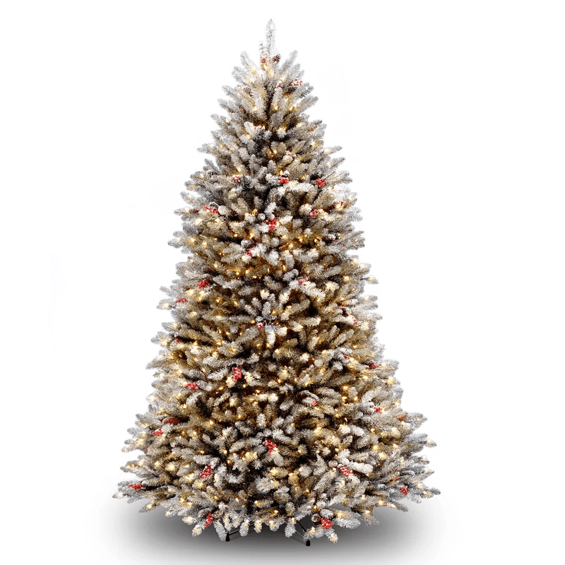 dunhill fir 65foot lighted faux fir christmas tree