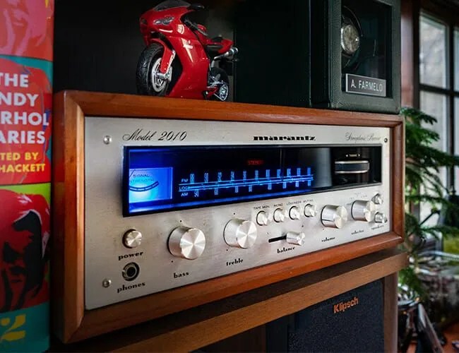 everything you need to know about vintage marantz receivers gear patrol 2010