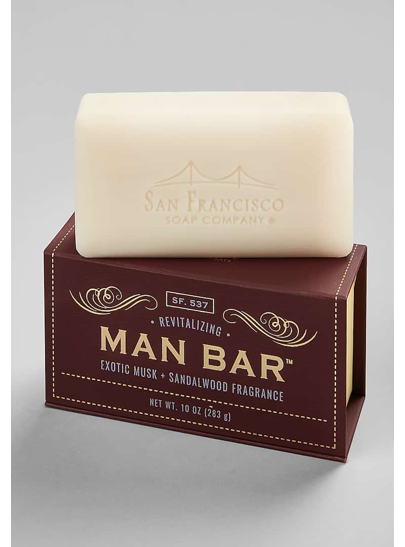 San Francisco Soap Company Man Bar Revitalizing Exotic Musk Sandalwood Soap