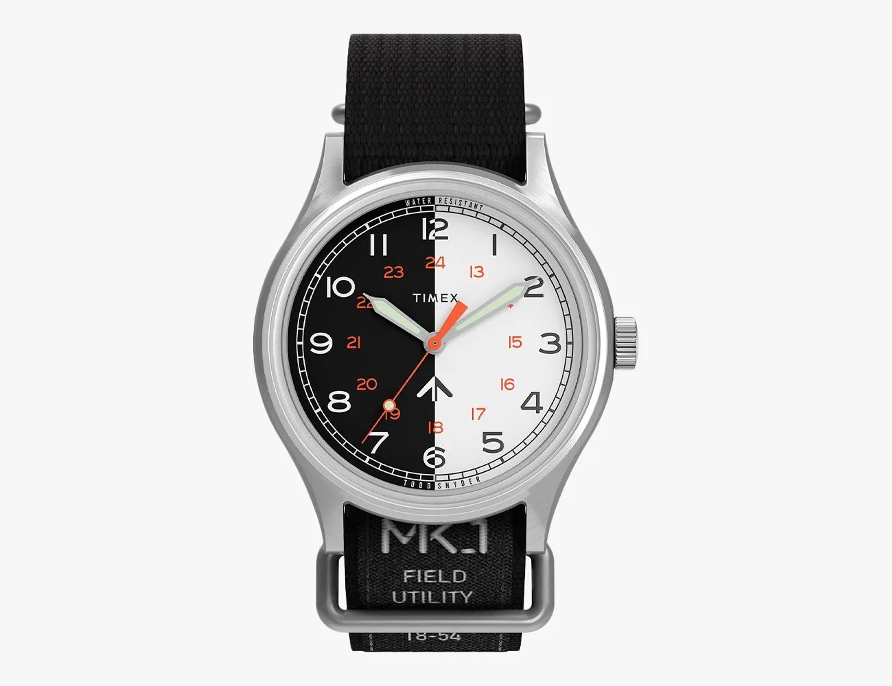 Timex X Todd Snyder MK1 "Black + White"