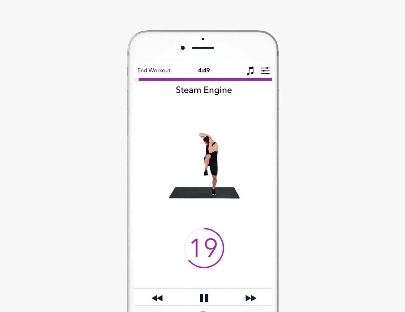sworkit fitness app phone preview
