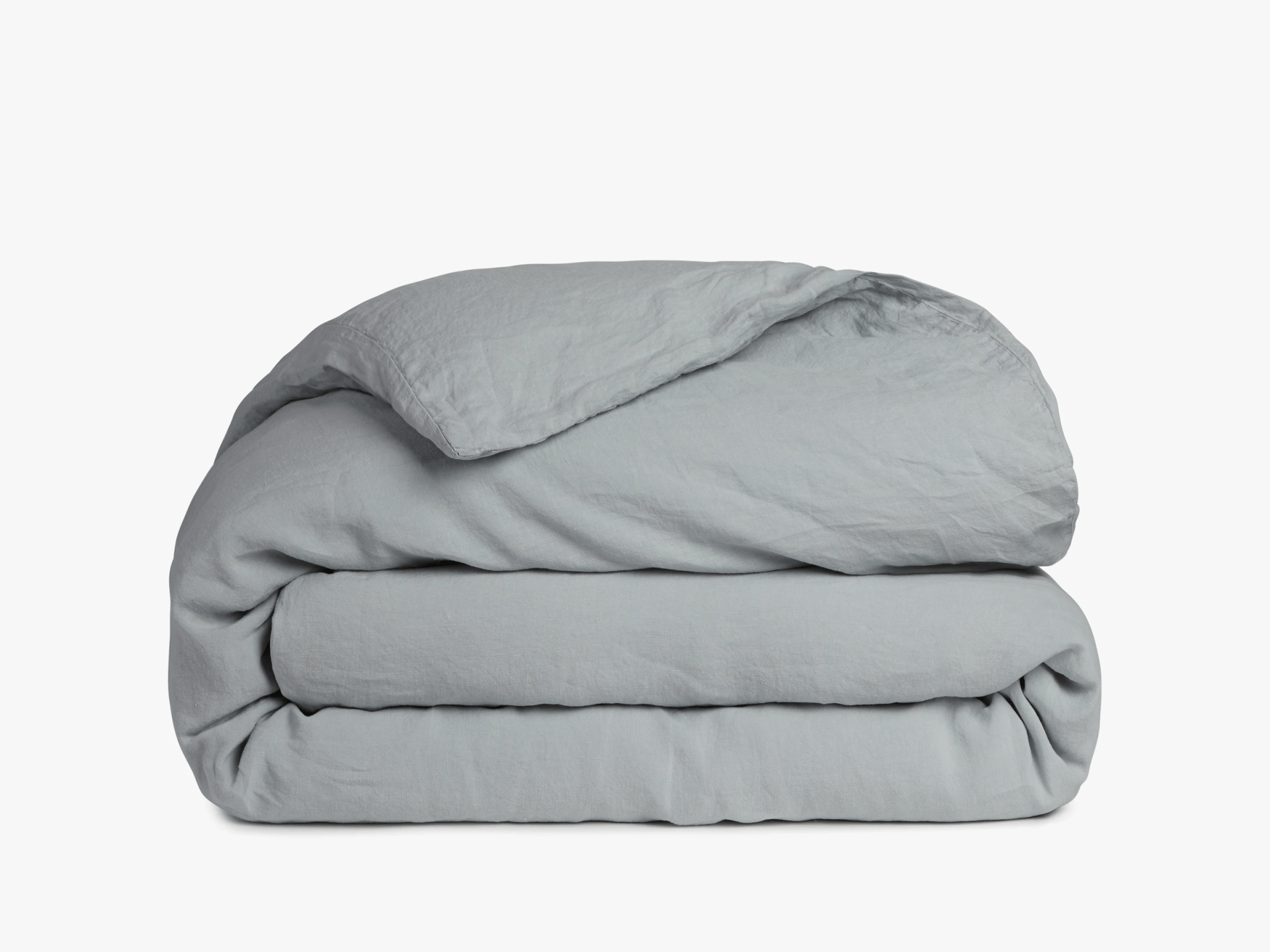 linen duvet
