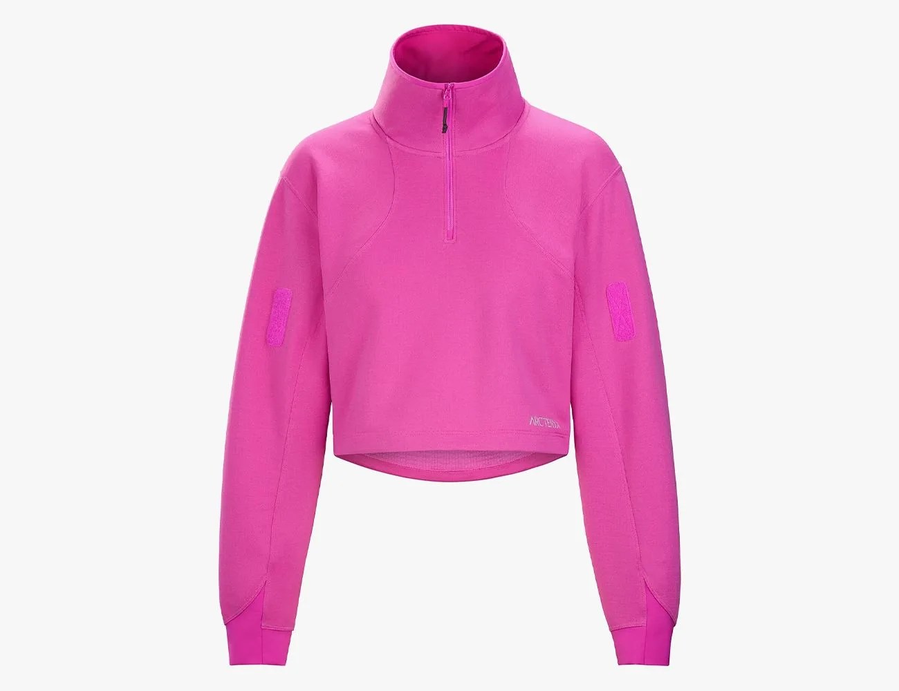 zip neck sweatshirt