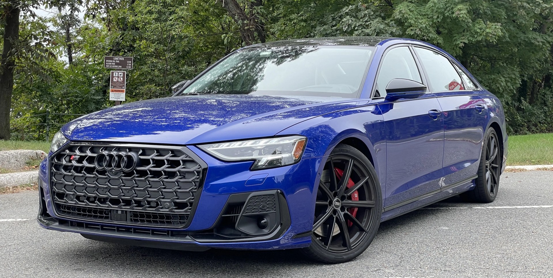 2023 audi s8 blue