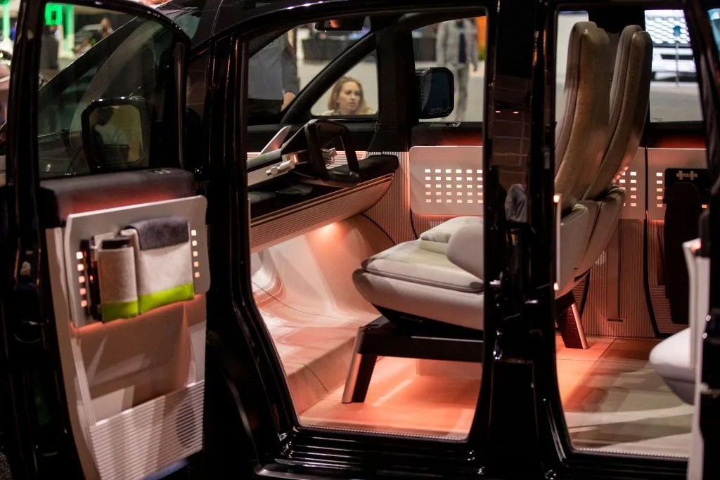 canoo lifestyle concept interior