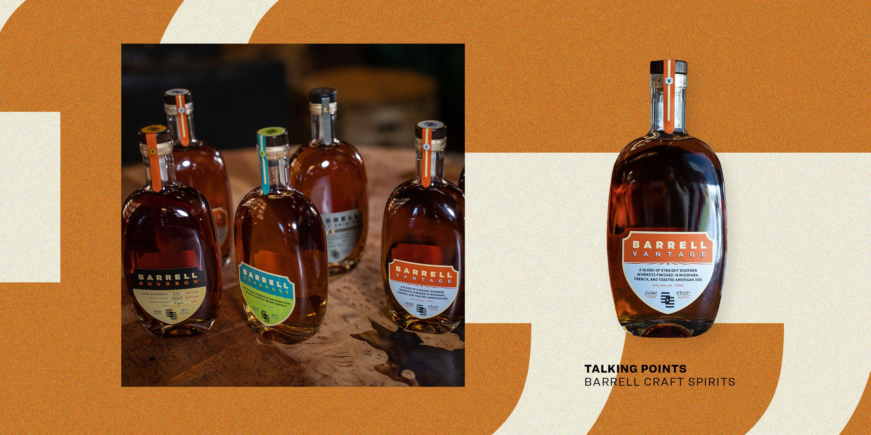 talking points barrell craft spirits vantage whiskey