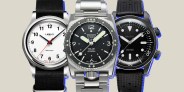 collage of three watches